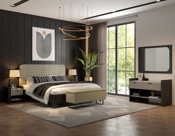 Kav King Bed Set